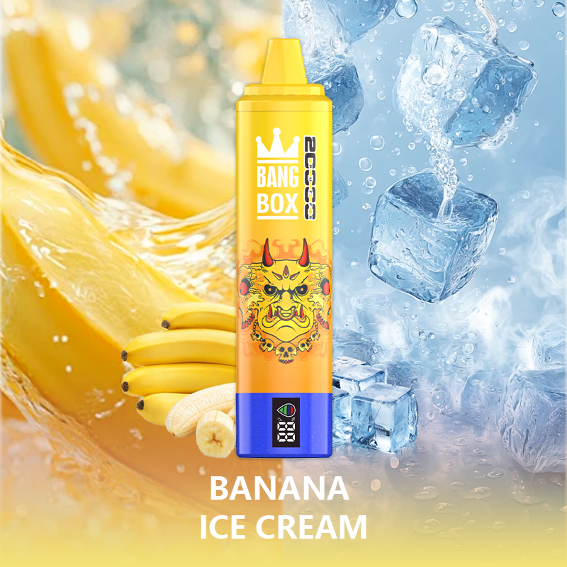 BANG BOX 20000 Puffs Double Flavor Disposable Vape - Banana Ice