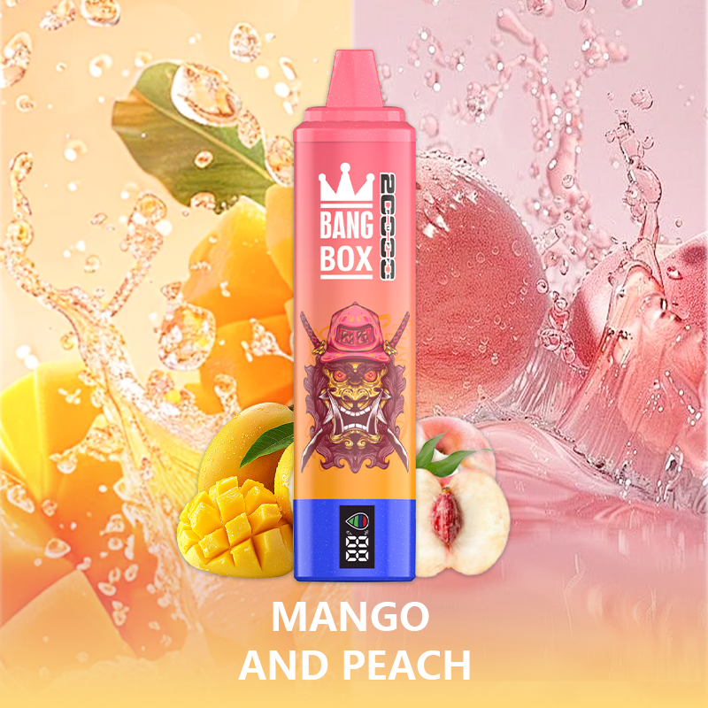 BANG BOX 20000 Puffs Double Flavor Disposable Vape - Mango Peach
