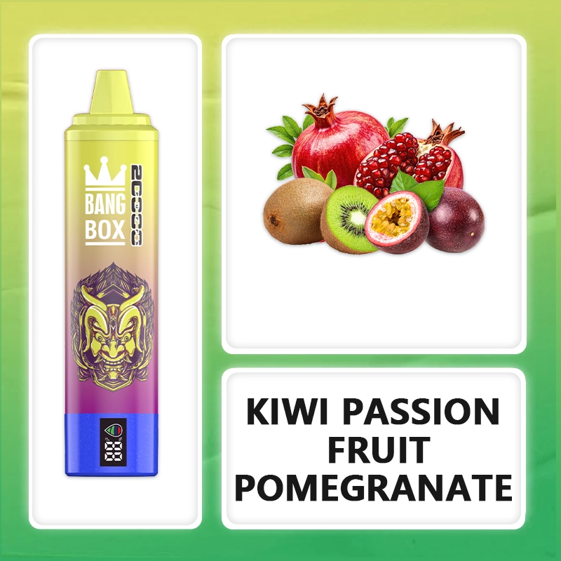 BANG BOX 20000 Puffs Dupla Ízű Eldobható E-cigaretta - Kiwi Maracuja Guava