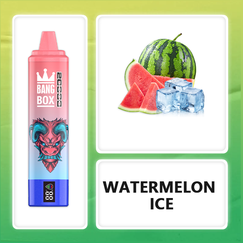 BANG BOX 20000 Puffs Double Flavor Disposable Vape - Watermelon Ice