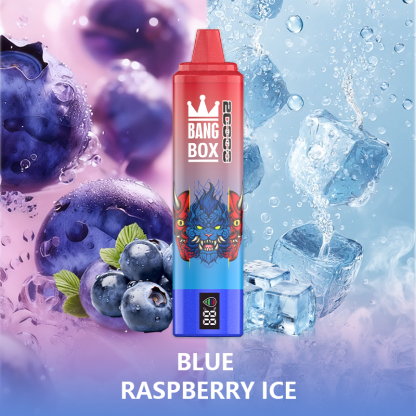 BANG BOX 20000 Puffs Double Flavor Disposable Vape - Blue Razz Ice