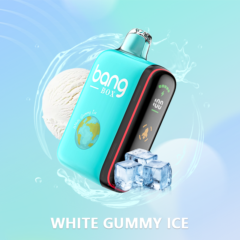 BANG BOX 9000-18000 Puffs Disposable Vape - White Gummy ice