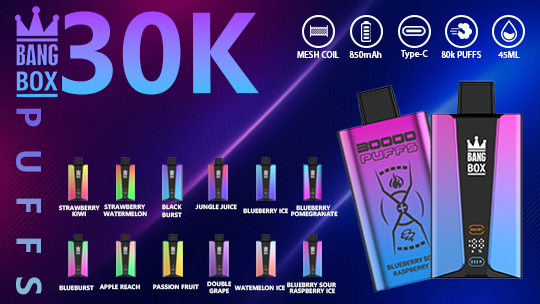 BANG BOX 30000 Puffs Disposable Vape
