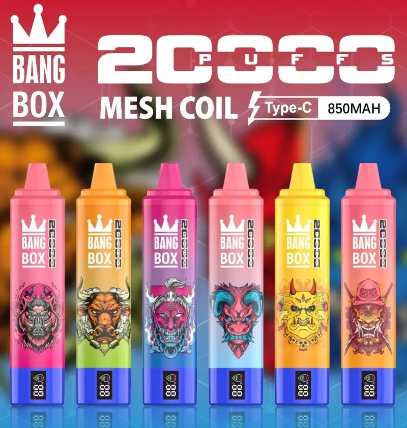 BANG BOX 20000 Puffs Dupla Ízes Eldobható E-cigaretta - Görögdinnye Jég