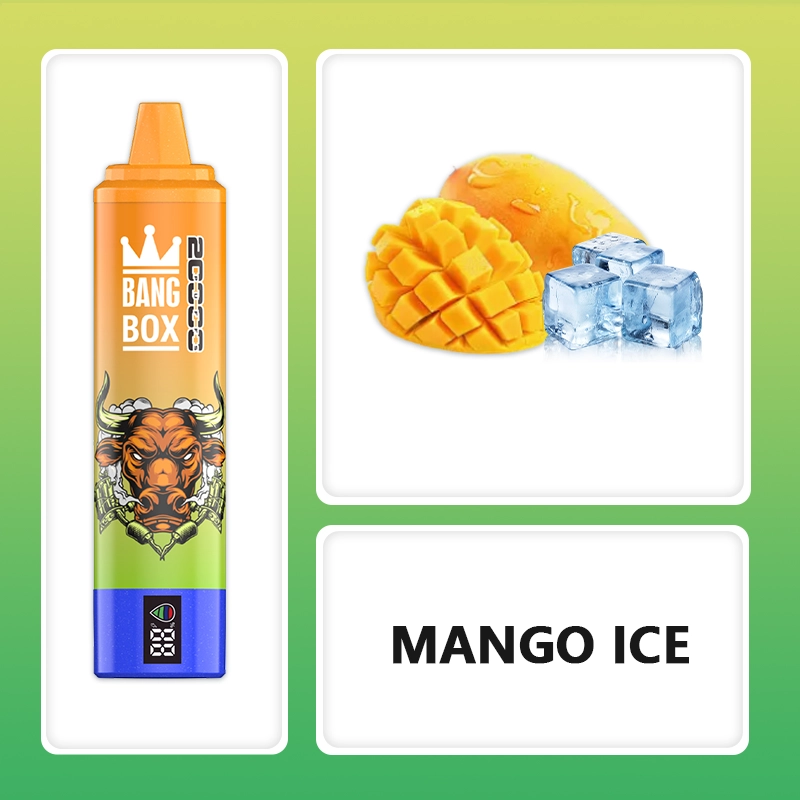 BANG BOX 20000 Fújás Dupla Ízes Eldobható Vape - Mangó Jég