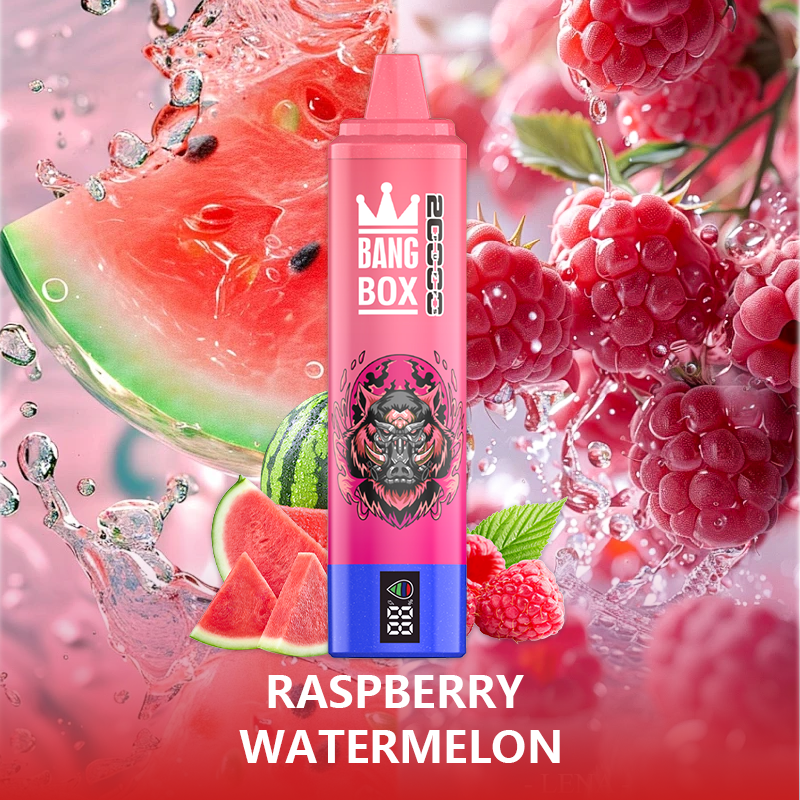 BANG BOX 20000 Puffs Double Flavor Disposable Vape - Raspberry Watermelon