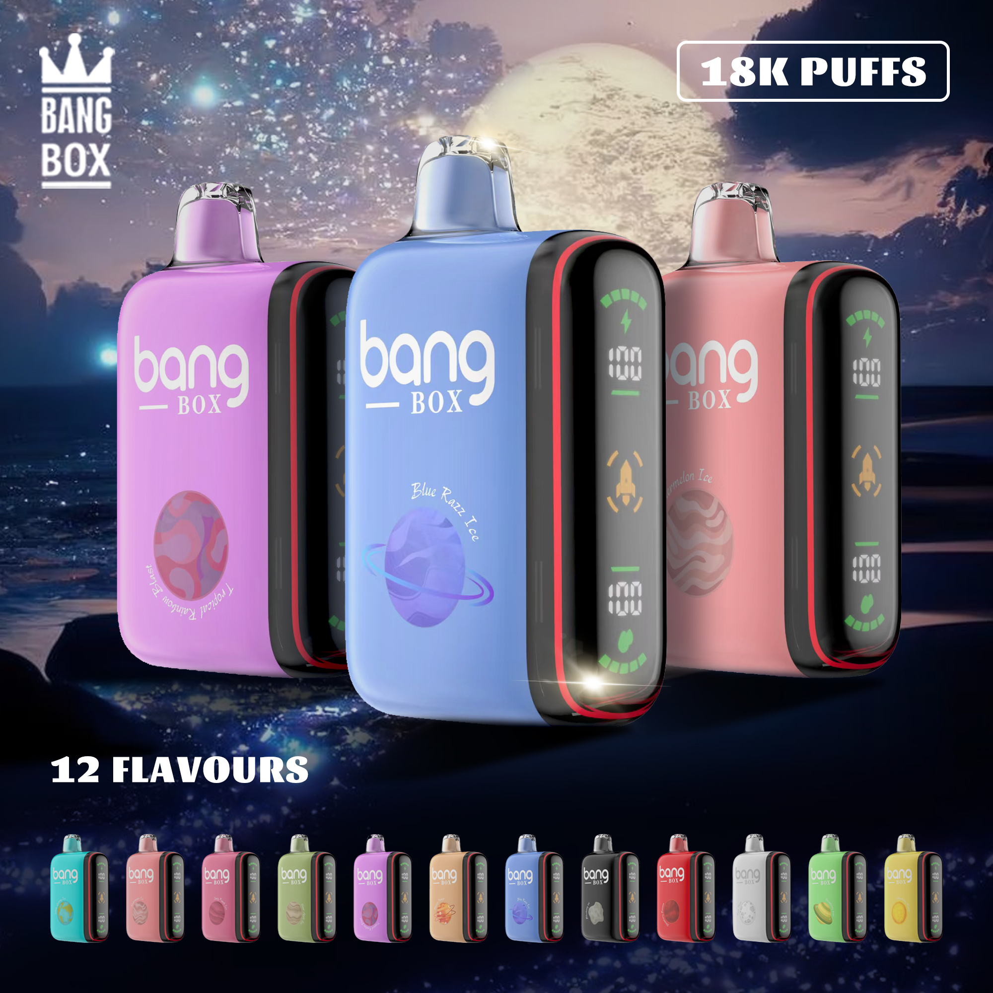 BANG BOX 9000-18000 Puffs Disposable Vape