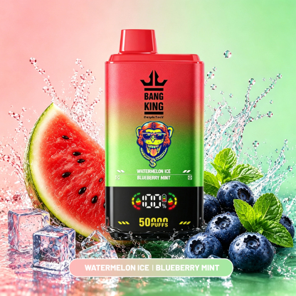 BANG BOX 50000 Puffs Disposable Vape - Watermelon Ice & Blueberry Mint