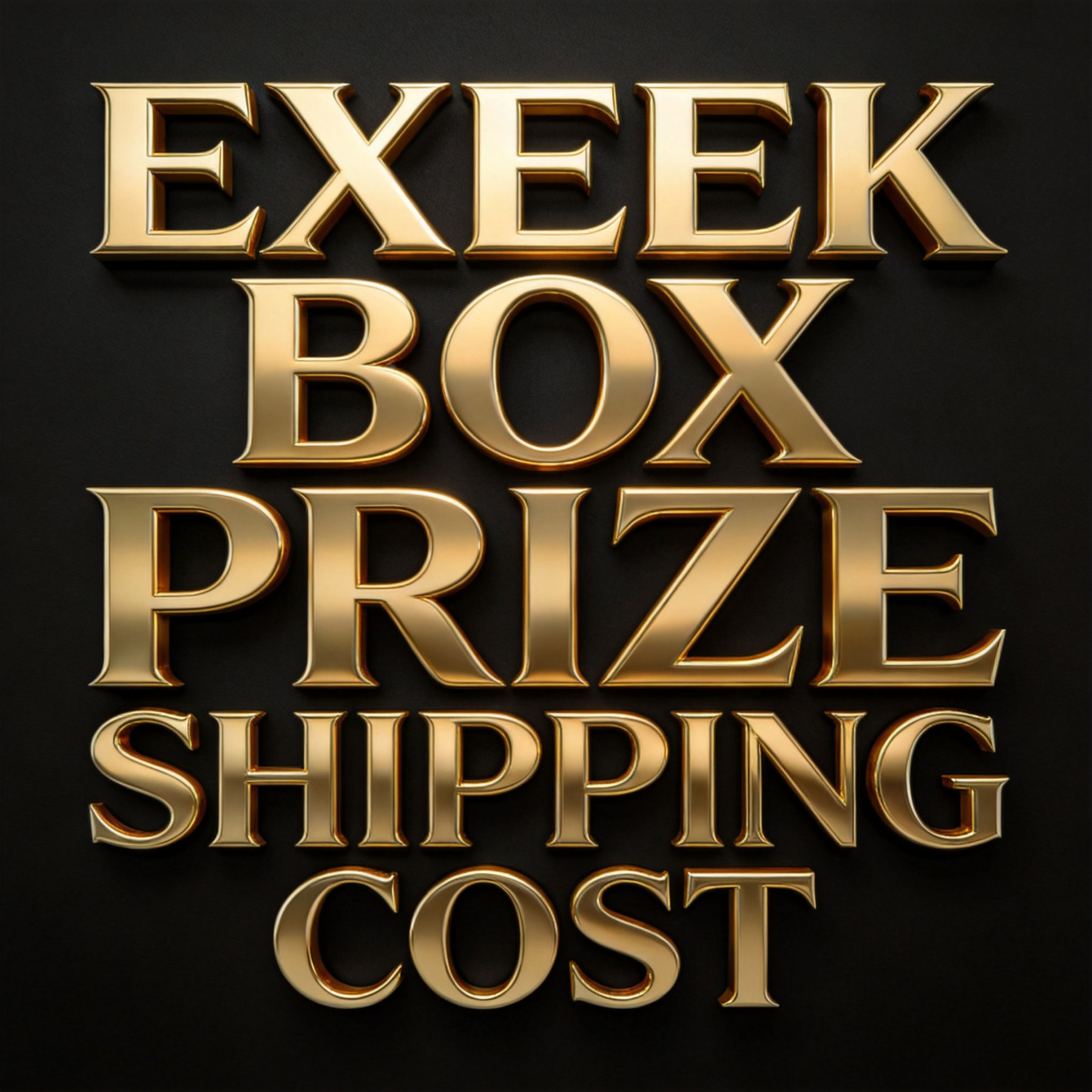 EXEEK Box - Shipping Fee Difference Top-up