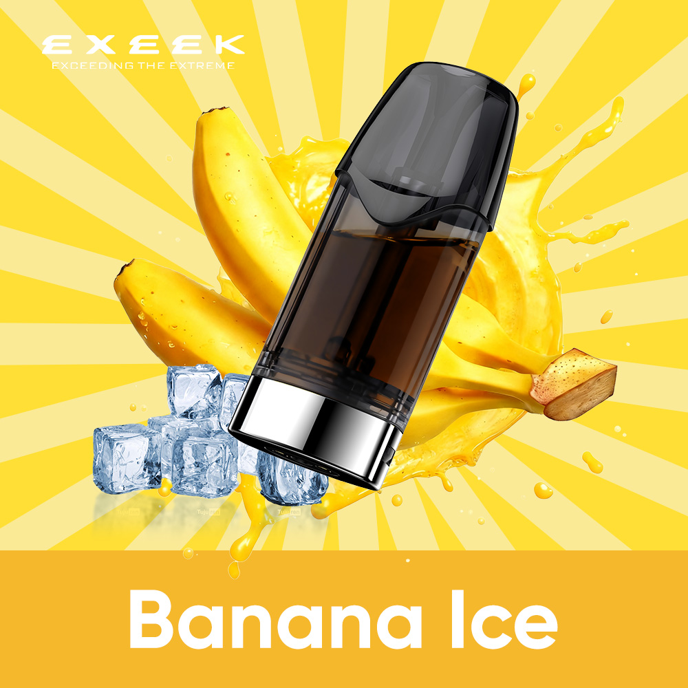EXEEK V-pro Pod Cartridge for Vuse Vape Banana Ice