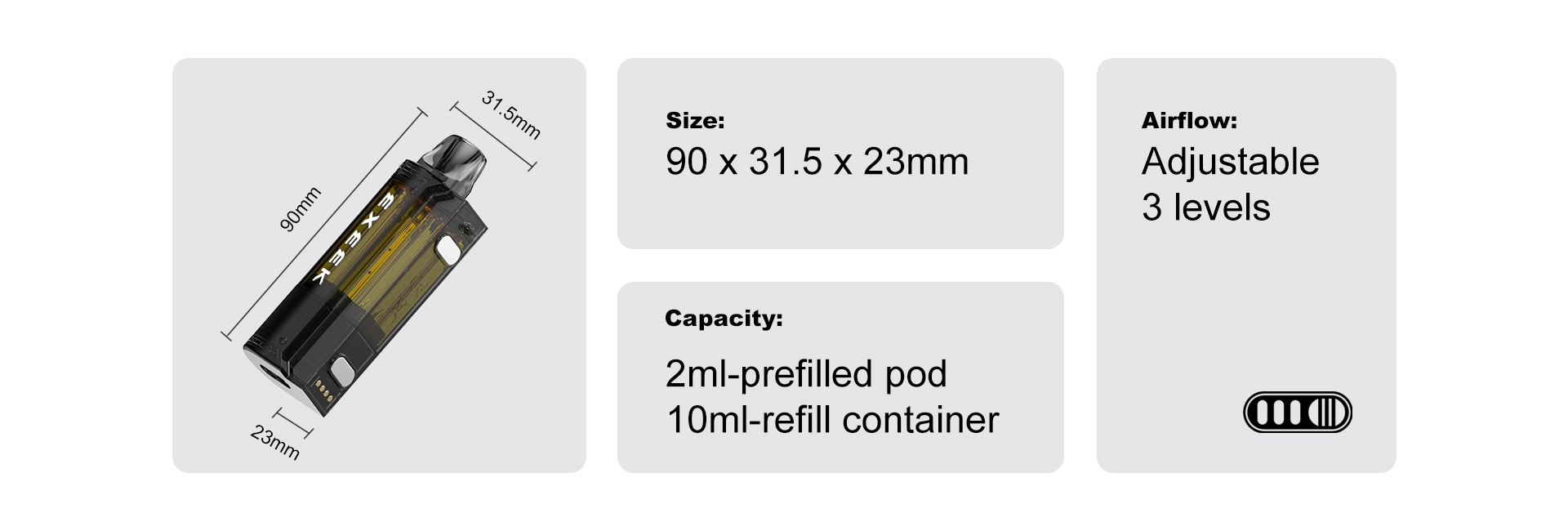 {"default":"EK MOMO Replacement Prefilled Pod Size Details & E-juice Capacity"}
