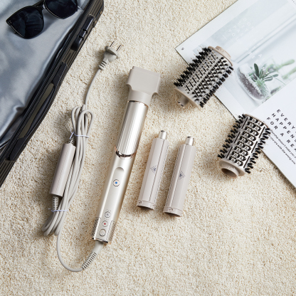 SaharaCurl Shark BT3 | 5-i-1 Varmluftsstylare med Automatiska Lockar | Snabb Torkning Utan Värmeskador