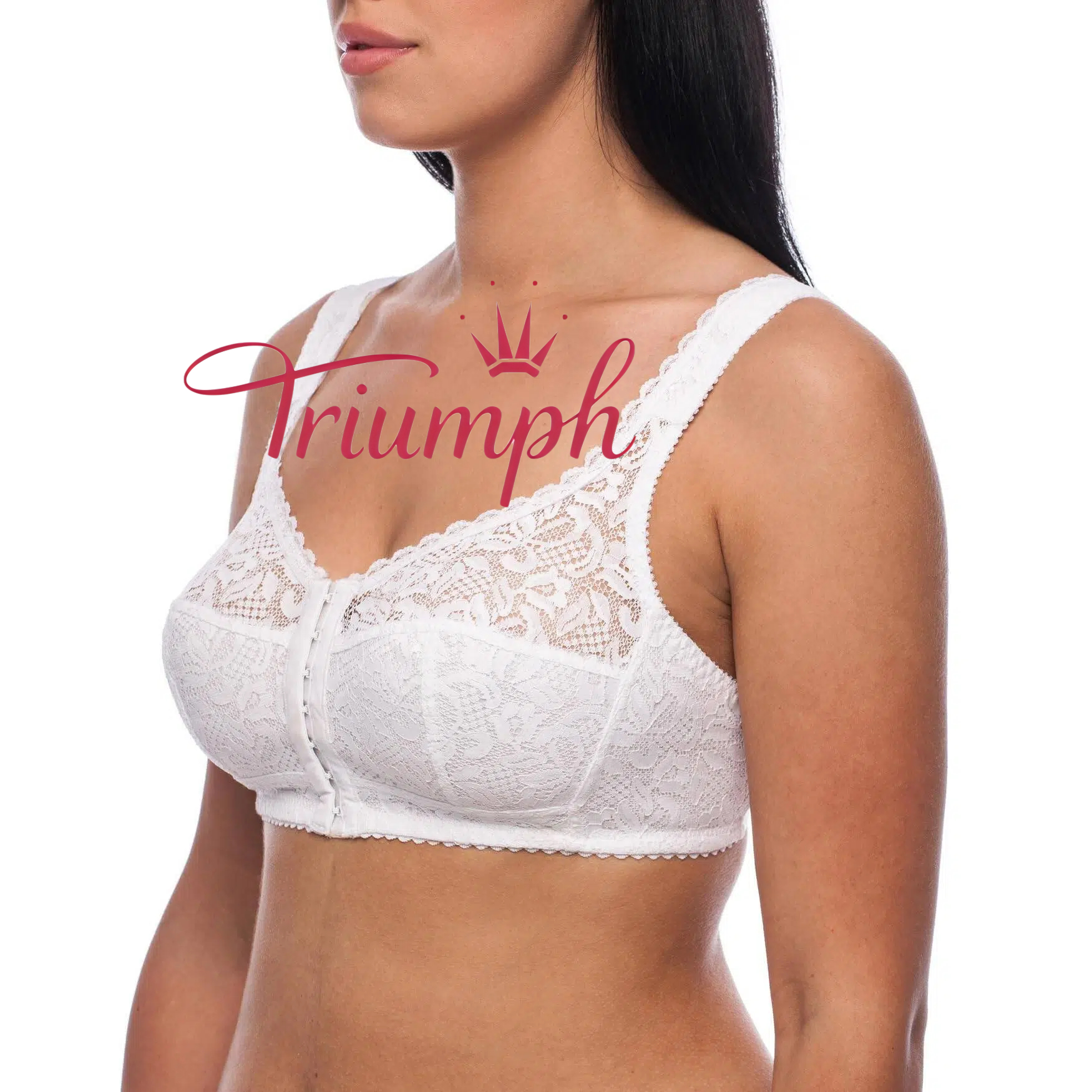 Triumph - 4 kusy 🔥Bezdrôtová podprsenka s predným zapínaním a bezdrôtovou podporou