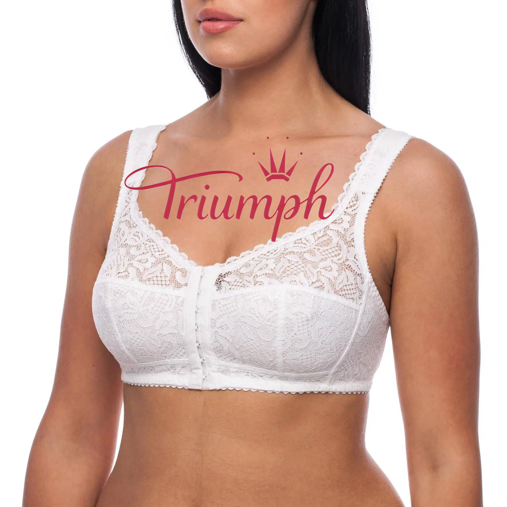 Triumph - 4 kusy 🔥Bezdrôtová podprsenka s predným zapínaním a bezdrôtovou podporou