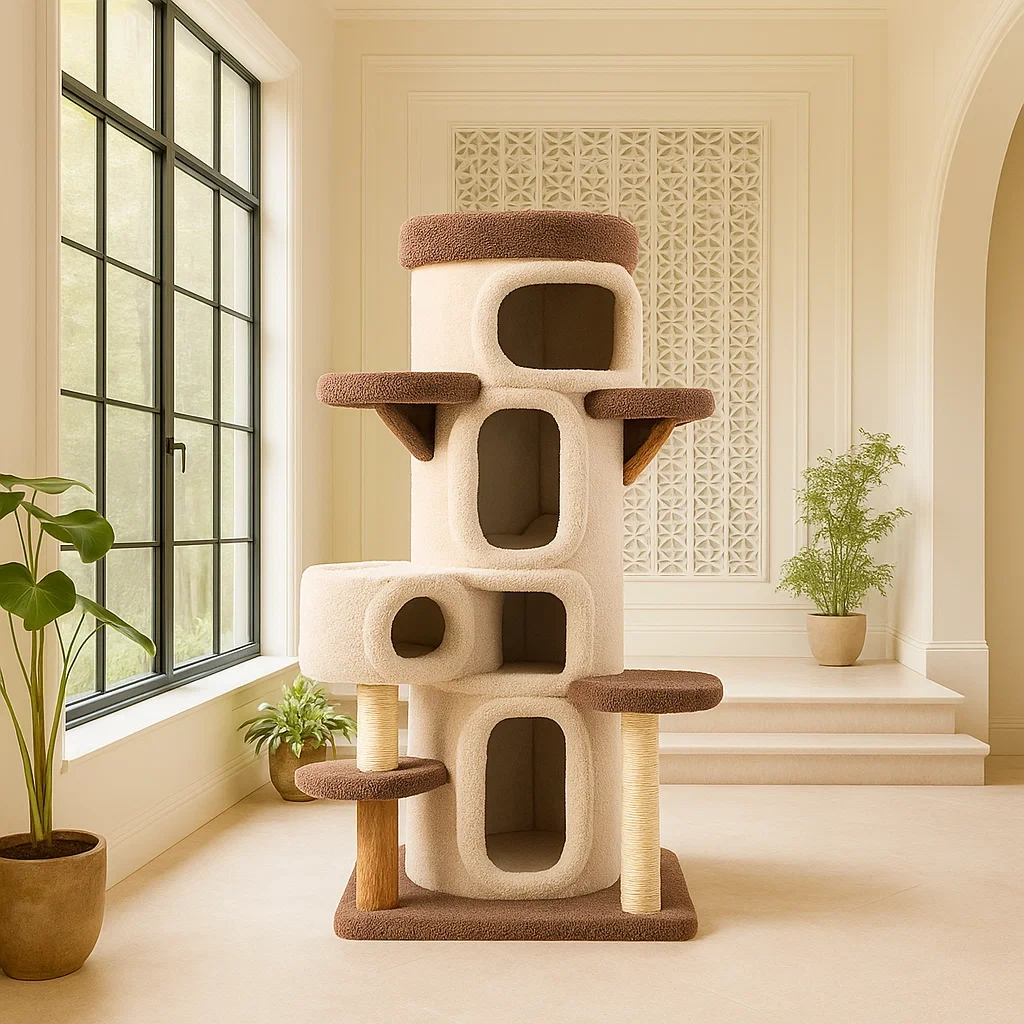 Articles pour animaux,Arbre à chats - Livingroomfurn