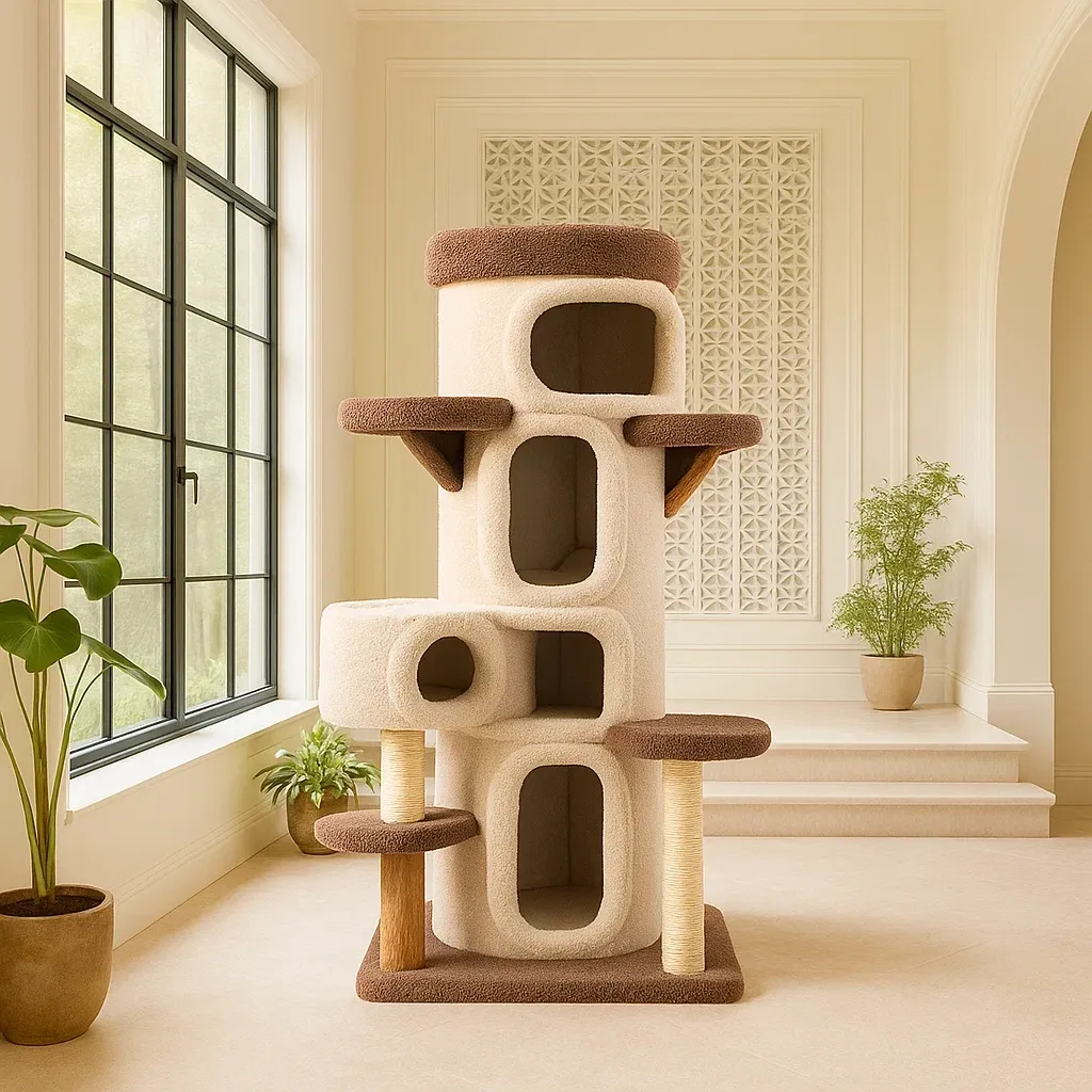 Articles pour animaux,Arbre à chats - Livingroomfurn