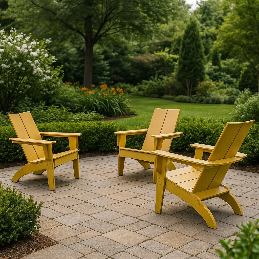 Mobilier d'extérieur et de terrasse,Ensemble de chaises Adirondack - Livingroomfurn