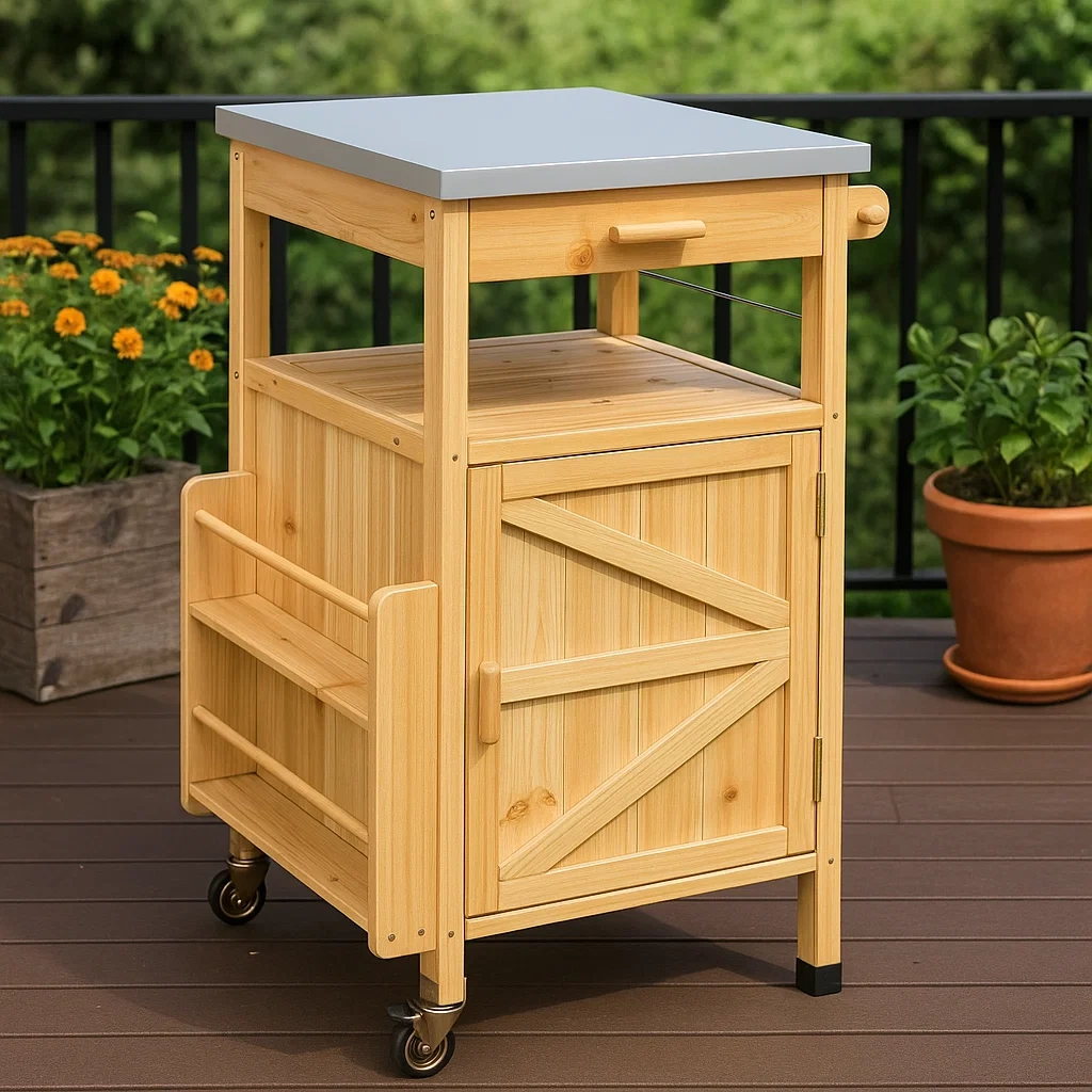 Mobilier d'extérieur et de terrasse,Chariot de jardin - Livingroomfurn