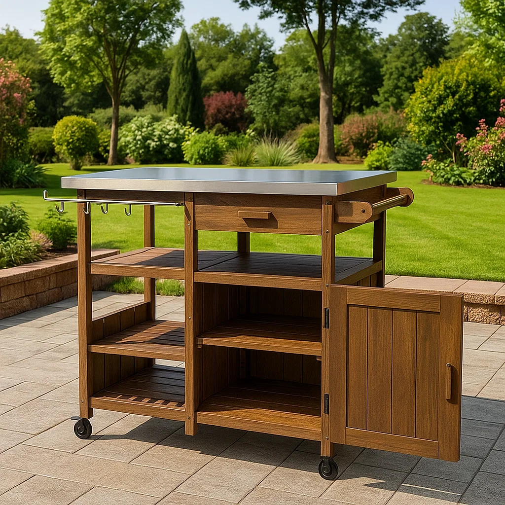 Mobilier d'extérieur et de terrasse,Chariot de jardin - Livingroomfurn