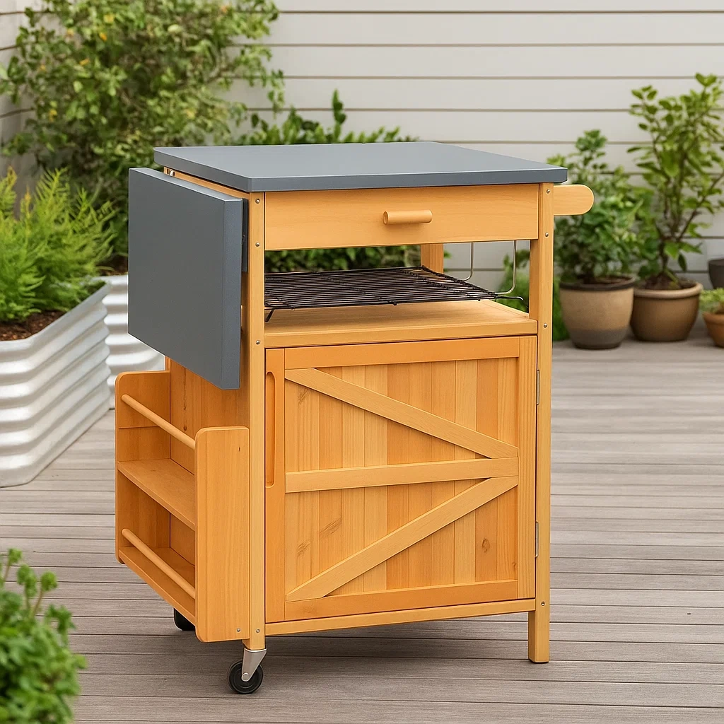 Mobilier d'extérieur et de terrasse,Chariot de jardin - Livingroomfurn