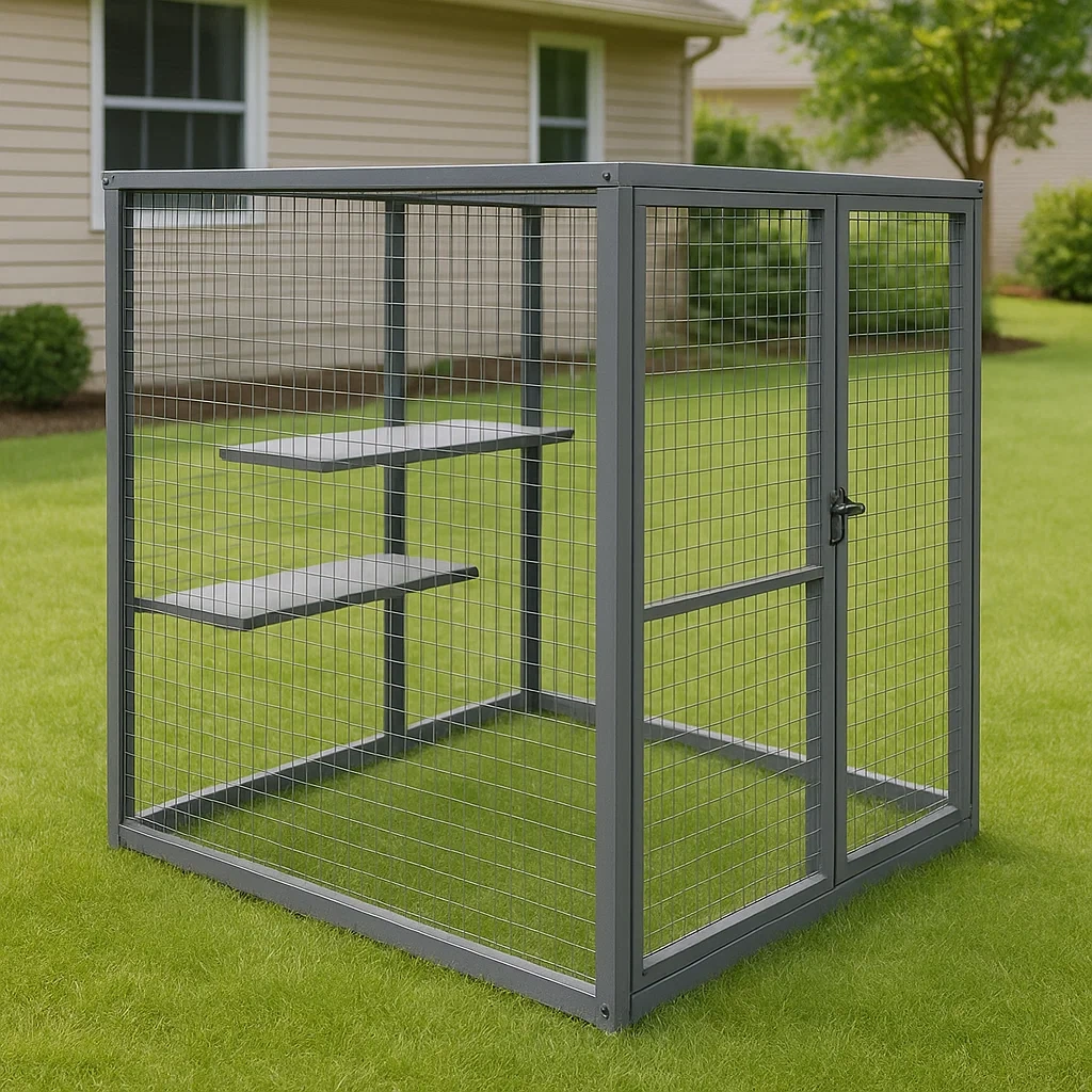 Articles pour animaux,Cage pour chat - Livingroomfurn