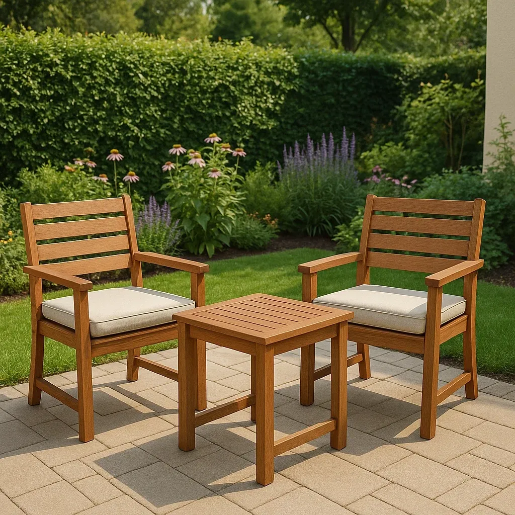 Mobilier d'extérieur et de terrasse,Ensemble de chaises de jardin - Livingroomfurn