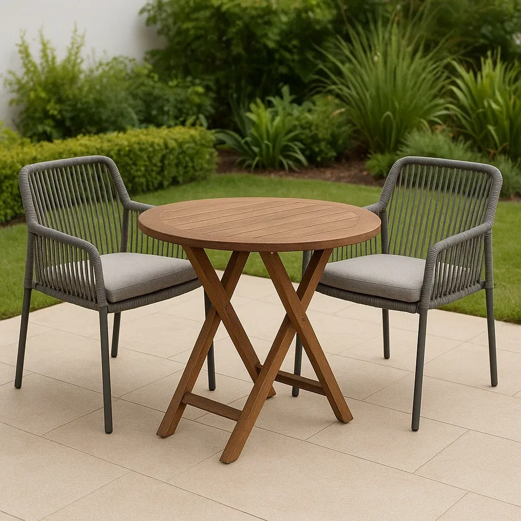 Mobilier d'extérieur et de terrasse,Ensemble de chaises de jardin - Livingroomfurn