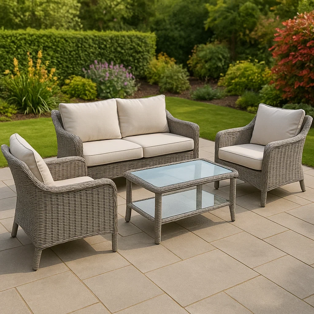 Mobilier d'extérieur et de terrasse,Ensemble de canapés de jardin - Livingroomfurn