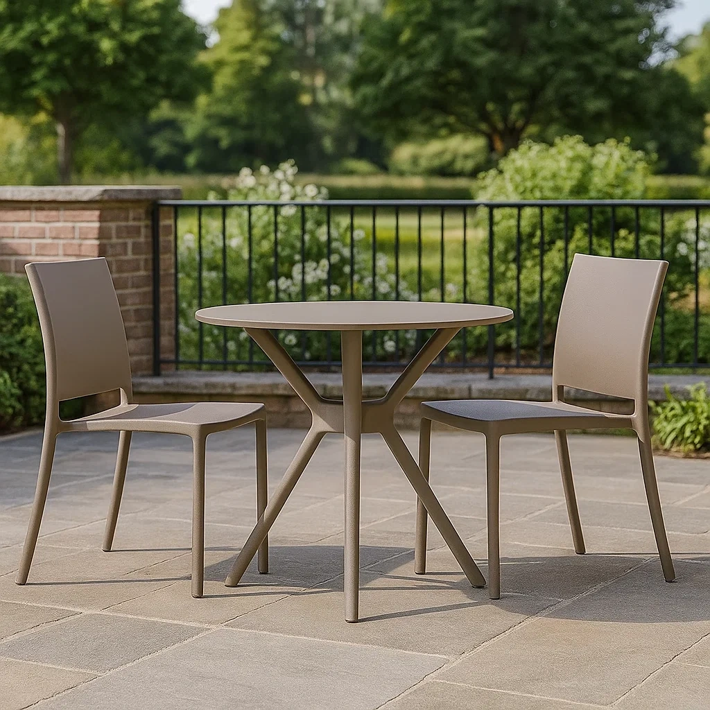 Mobilier d'extérieur et de terrasse,Ensemble de chaises de jardin - Livingroomfurn