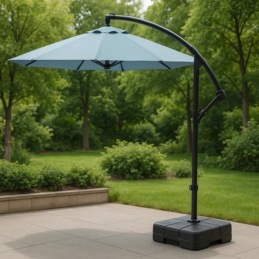 Mobilier d'extérieur et de terrasse,Parasol déporté - Livingroomfurn