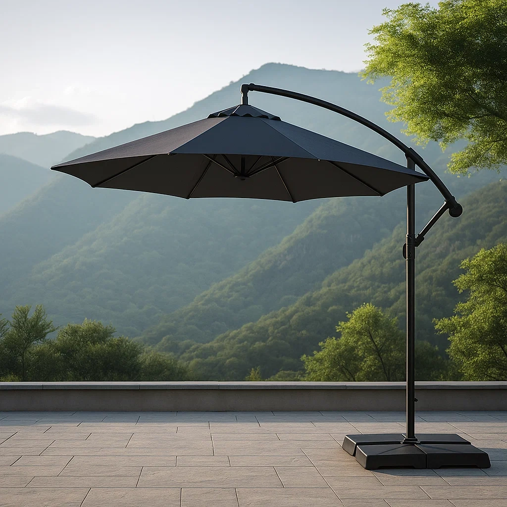 Mobilier d'extérieur et de terrasse,Parasol déporté - Livingroomfurn