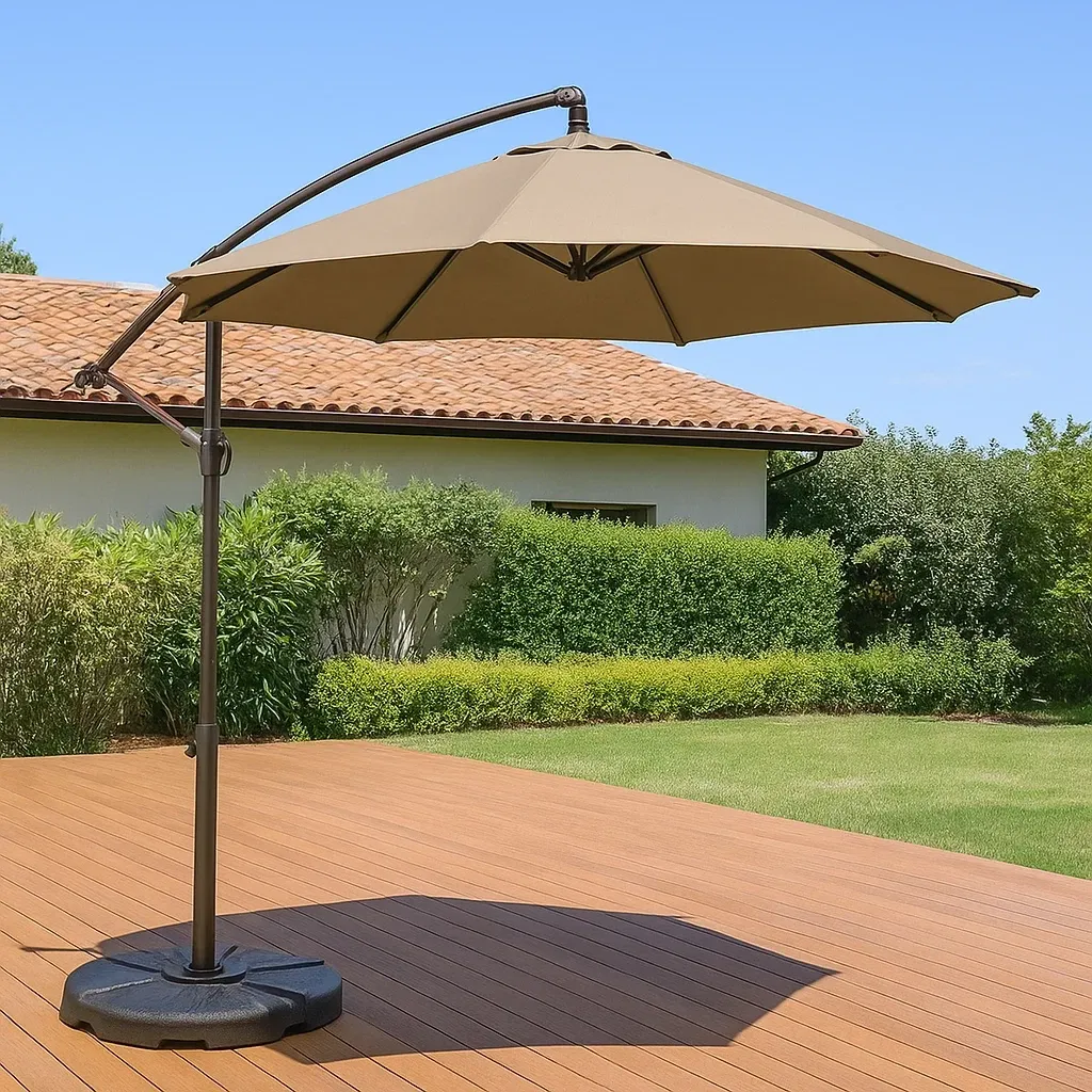Mobilier d'extérieur et de terrasse,Parasol déporté - Livingroomfurn