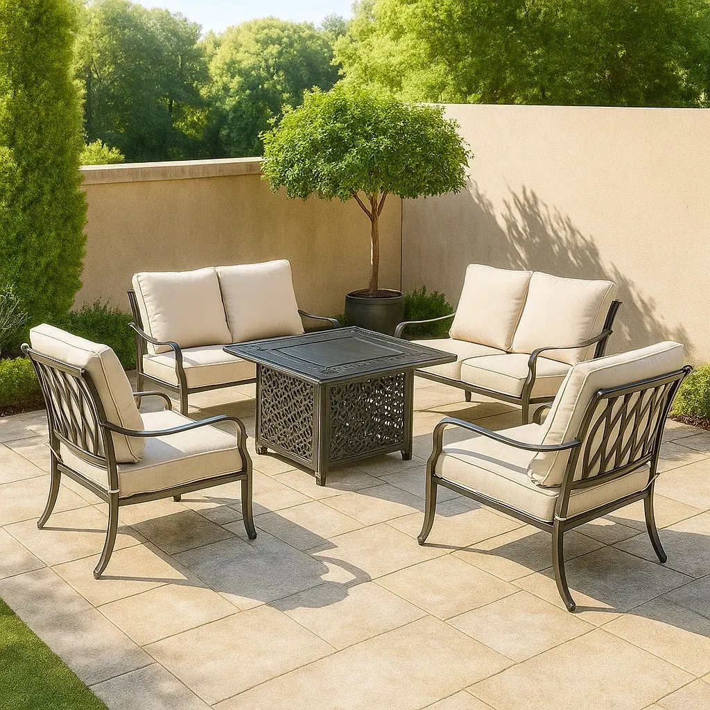 Mobilier d'extérieur et de terrasse,Ensemble de canapés de jardin - Livingroomfurn