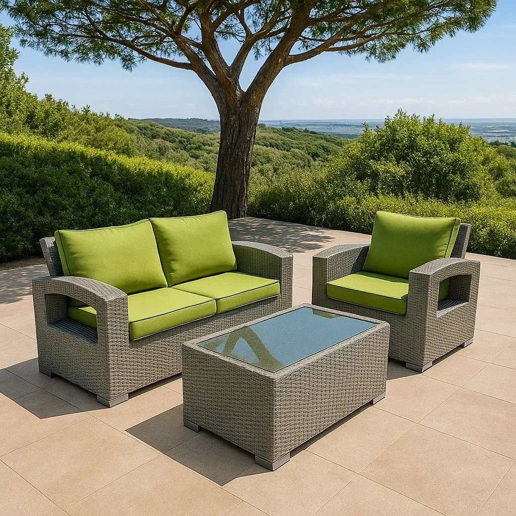 Mobilier d'extérieur et de terrasse,Ensemble de canapés de jardin - Livingroomfurn