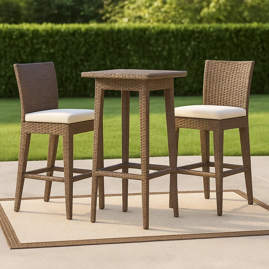 Mobilier d'extérieur et de terrasse,Ensemble de chaises de jardin - Livingroomfurn