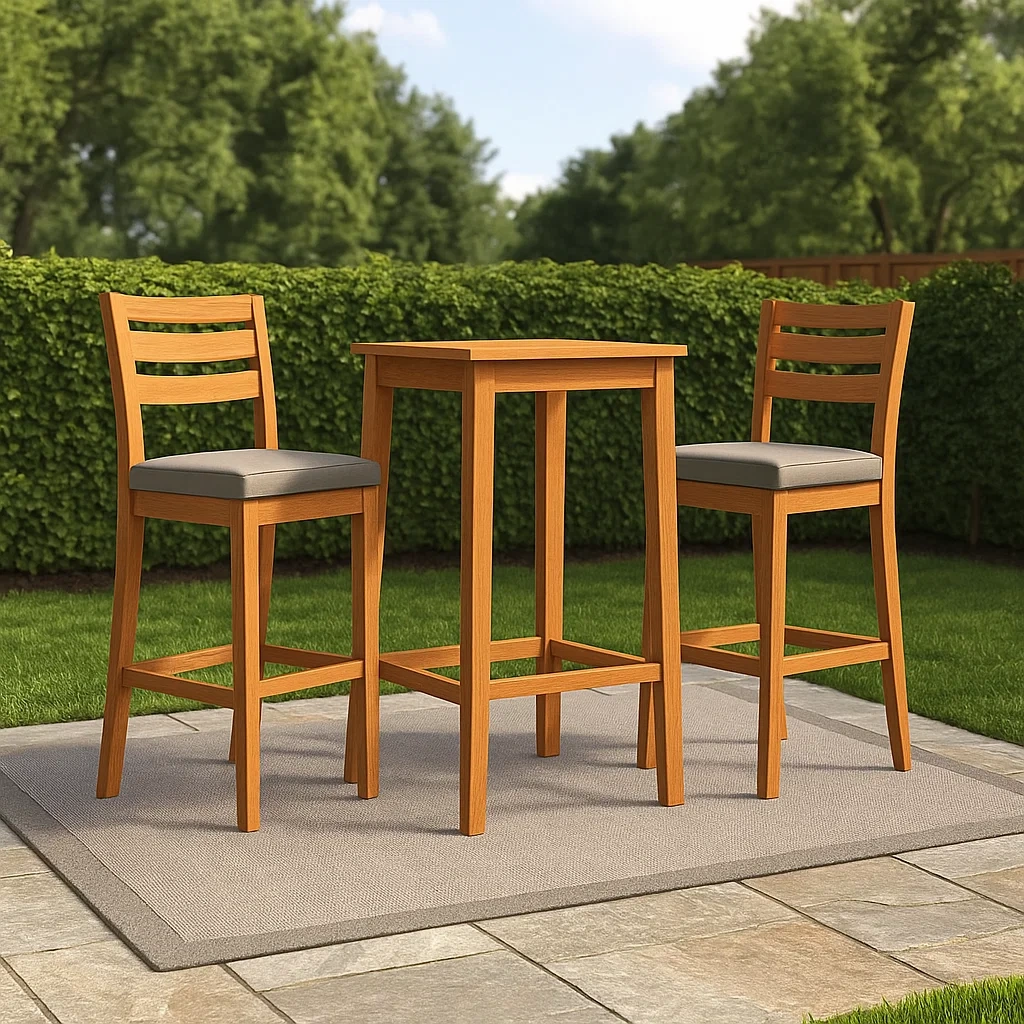 Mobilier d'extérieur et de terrasse,Ensemble de chaises de jardin - Livingroomfurn