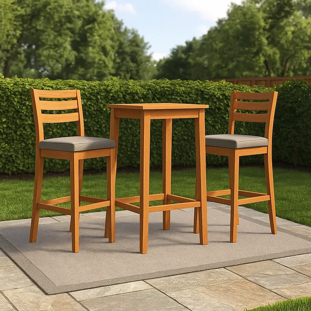 Mobilier d'extérieur et de terrasse,Ensemble de chaises de jardin - Livingroomfurn