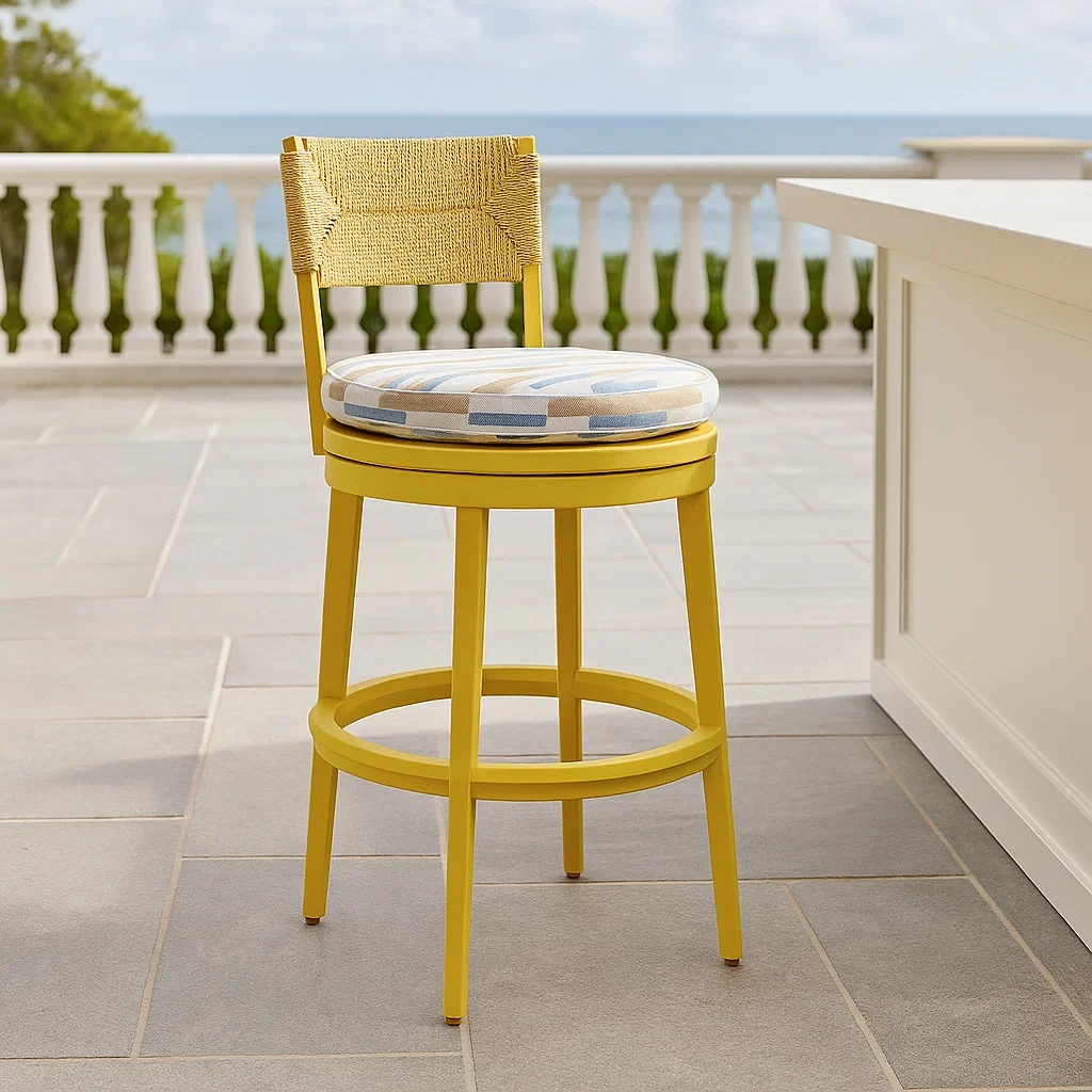 Mobilier d'extérieur et de terrasse,Chaise de bar de jardin - Livingroomfurn