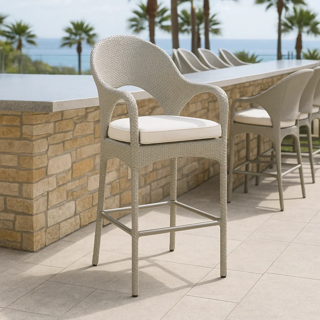 Mobilier d'extérieur et de terrasse,Chaise de bar de jardin - Livingroomfurn