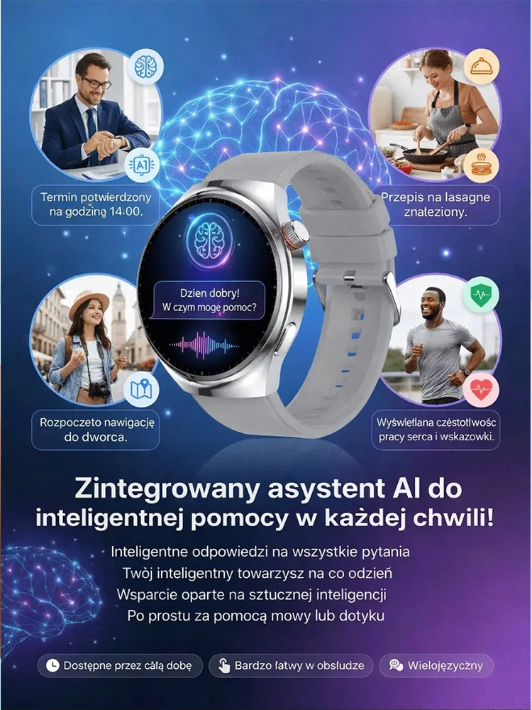 🩺 【Zalecane przez lekarzy!】Najnowszy inteligentny zegarek zdrowotny! Premiumowy wybór dla profesjonalistów! 🔥 90% TANIEJ + DARMOWA wysyłka ⏳ Oferta kończy się za 2 godziny! 🎁 Drugi egzemplarz za jedyne 80 zł!