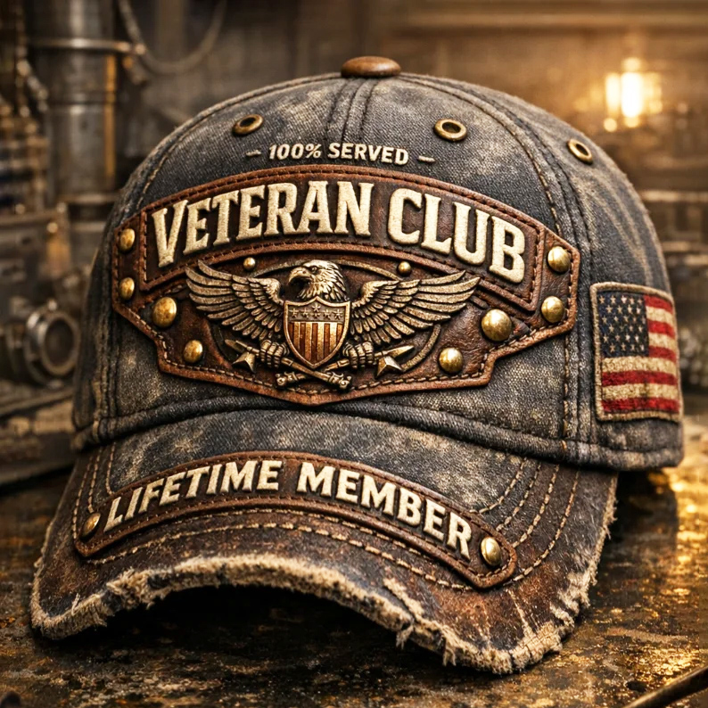Veteran Club – Lifetime Member Baseball Cap