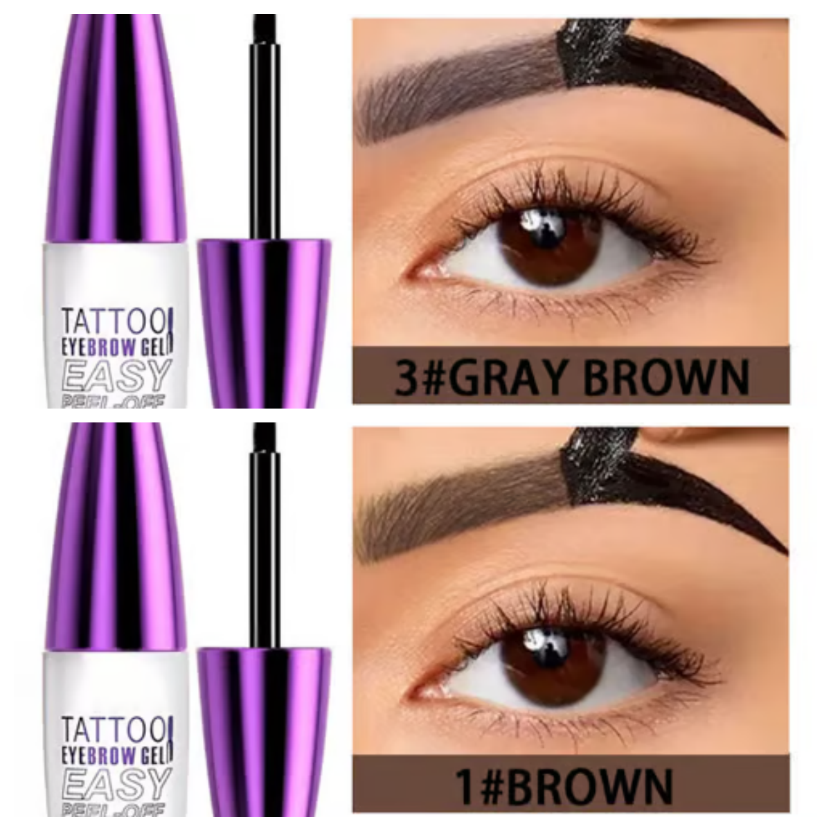 【🎉LAST DAY BUY 1 GET 1 FREE🎉】TODAY ONLY $7.49 EACH ！!Semi-Permanent Tattoo Eyebrow Gel