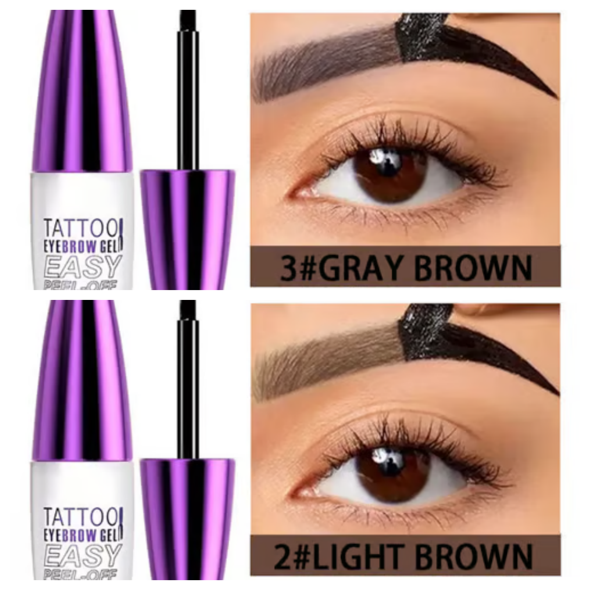 【🎉LAST DAY BUY 1 GET 1 FREE🎉】TODAY ONLY $7.49 EACH ！!Semi-Permanent Tattoo Eyebrow Gel