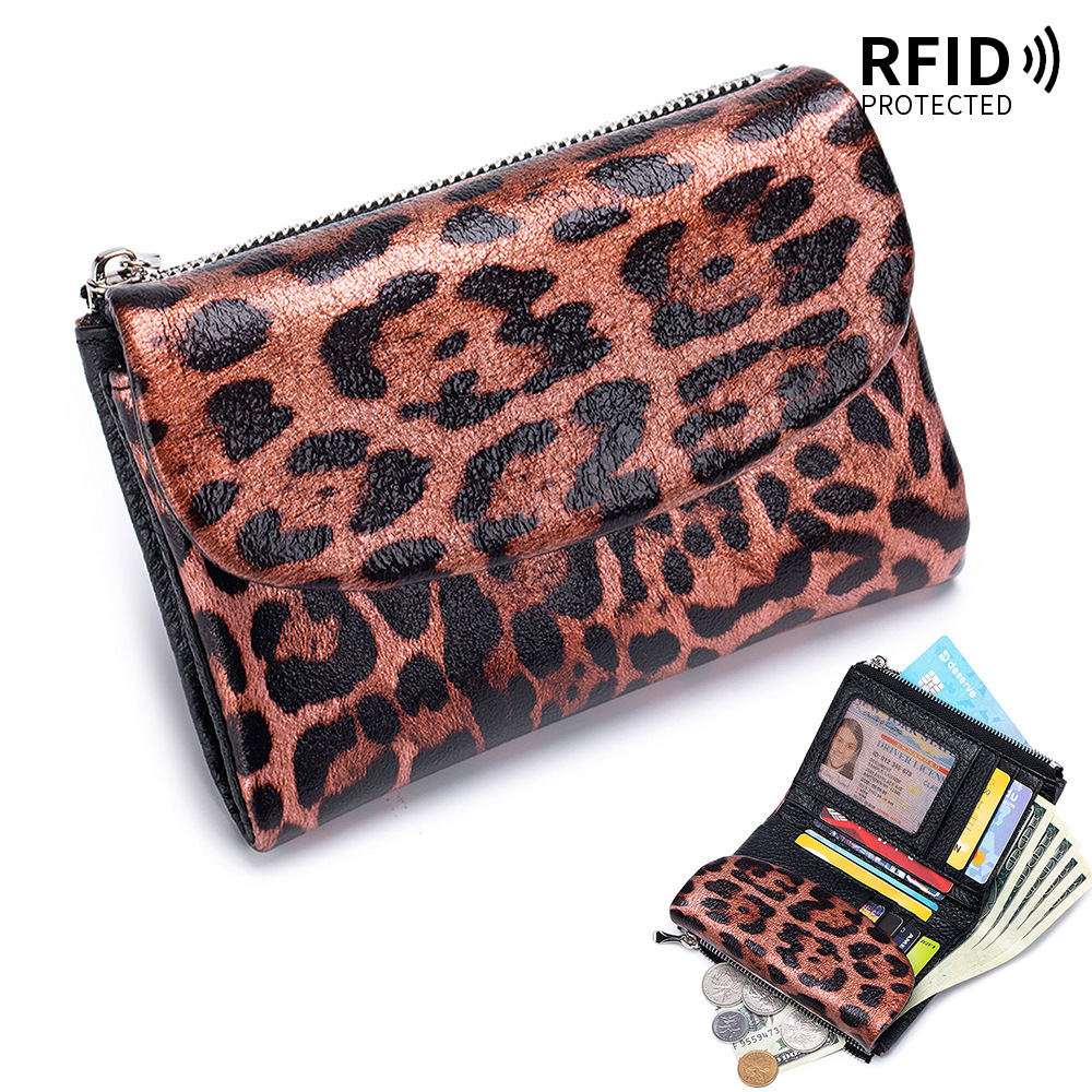 🔥⏰Unisex Pebble Real Leather RFID Wallet🔥