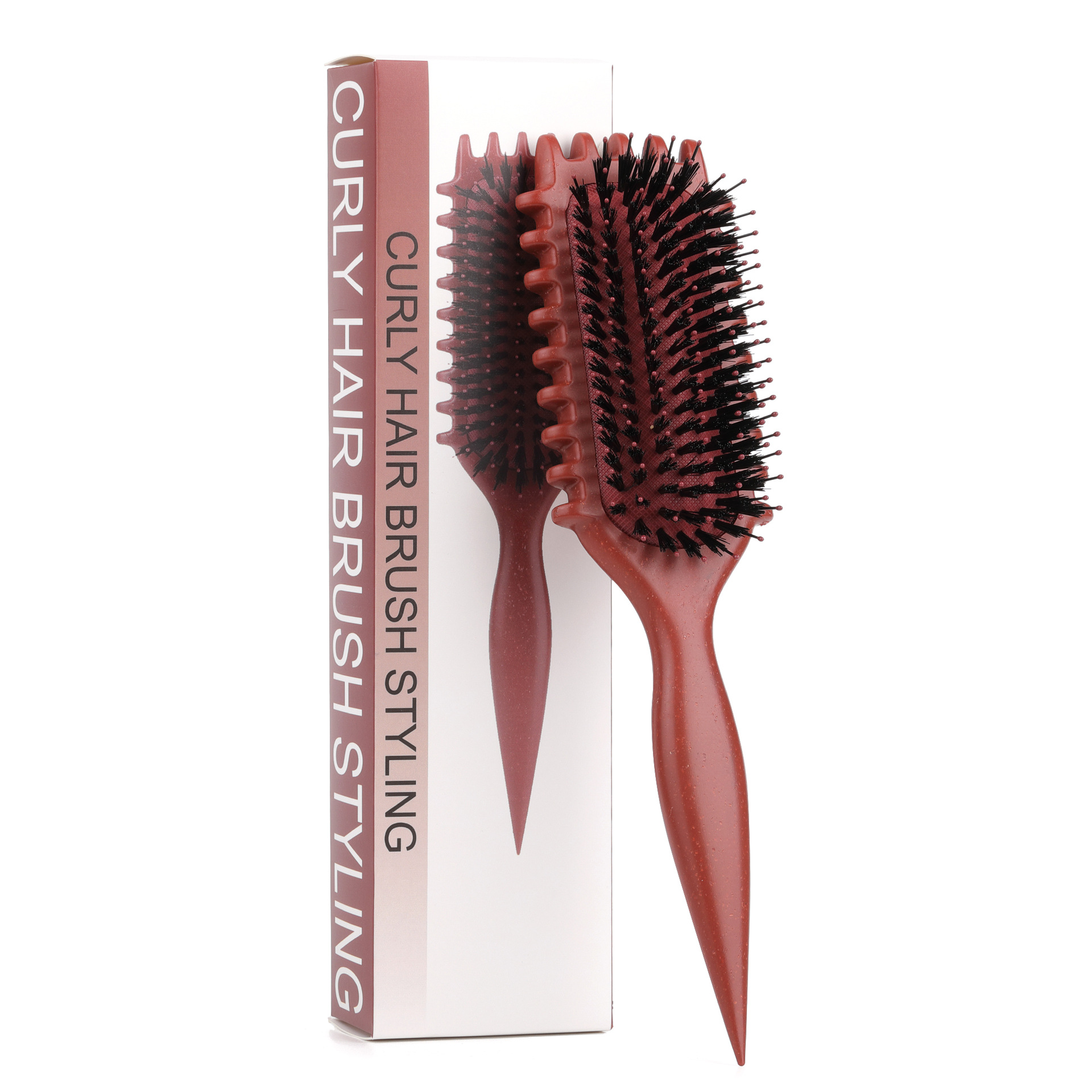 Curling Brush—Define curls, reduce frizz, and achieve a smooth style