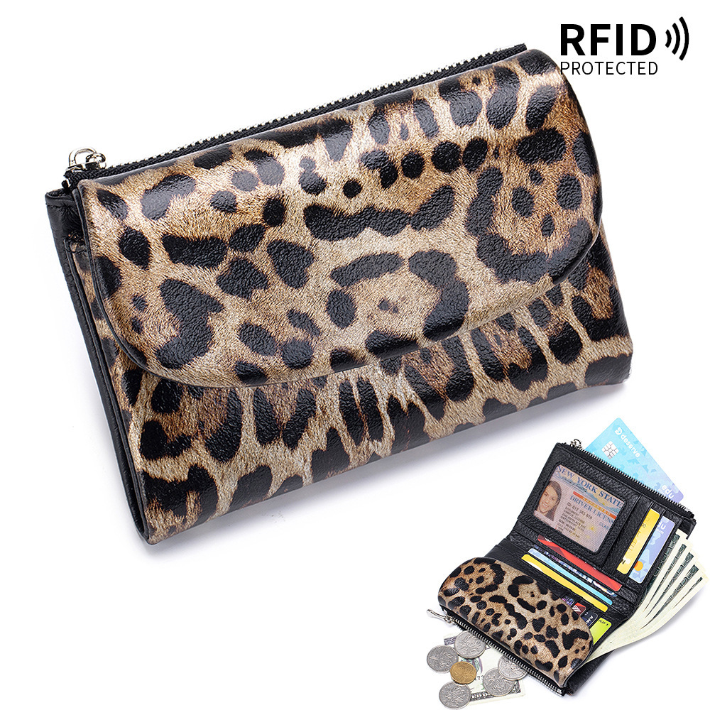 🔥⏰Unisex Pebble Real Leather RFID Wallet🔥