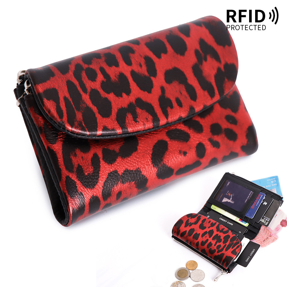 🔥⏰Unisex Pebble Real Leather RFID Wallet🔥