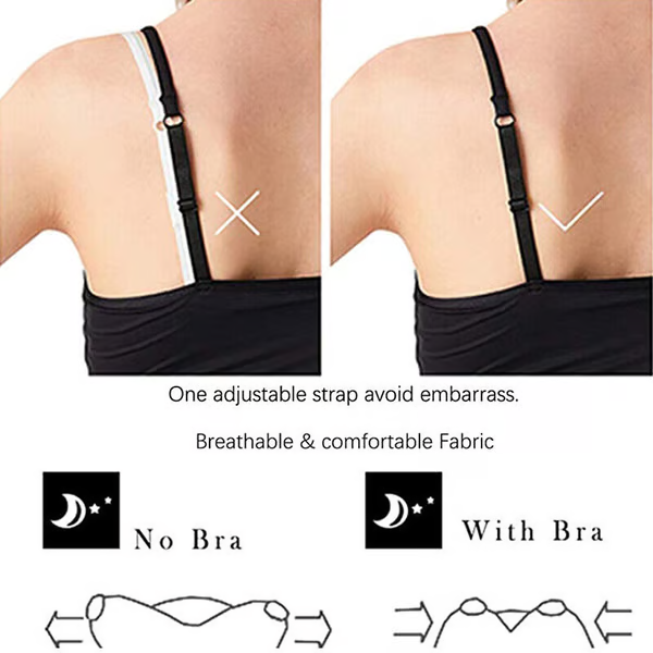 🏆LAST DAY SALE 49% OFF🔥Loose-fitting Tank Top With Built-in Bra