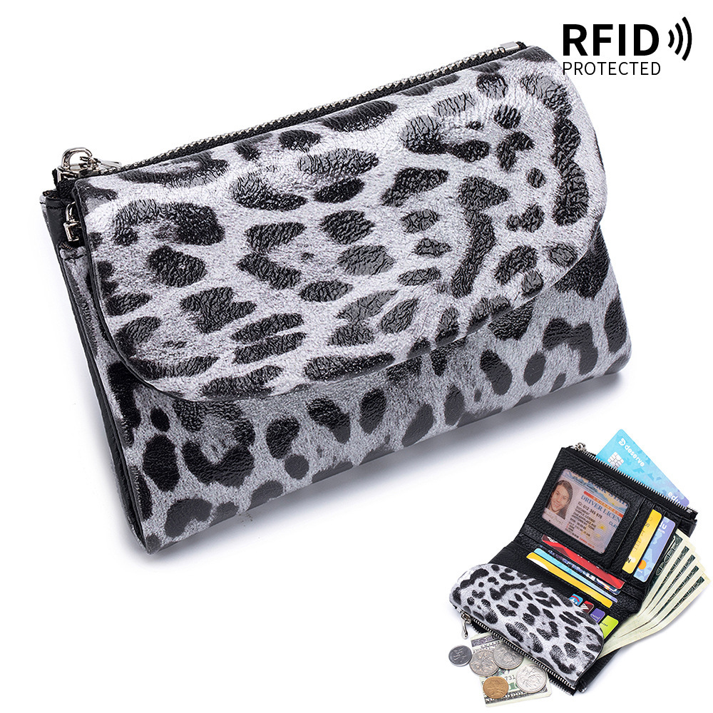 🔥⏰Unisex Pebble Real Leather RFID Wallet🔥