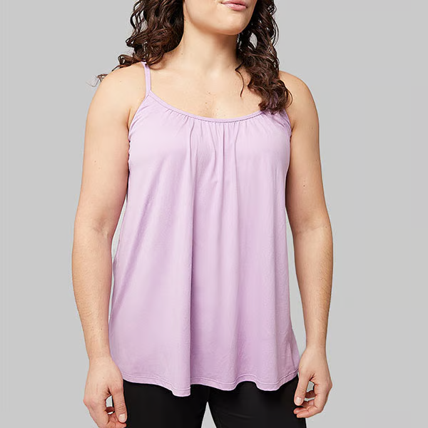 🏆LAST DAY SALE 49% OFF🔥Loose-fitting Tank Top With Built-in Bra